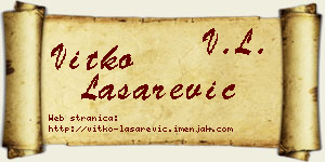 Vitko Lašarević vizit kartica
